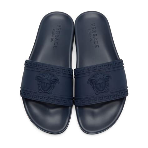 versace studded flip flops men|versace slides for men.